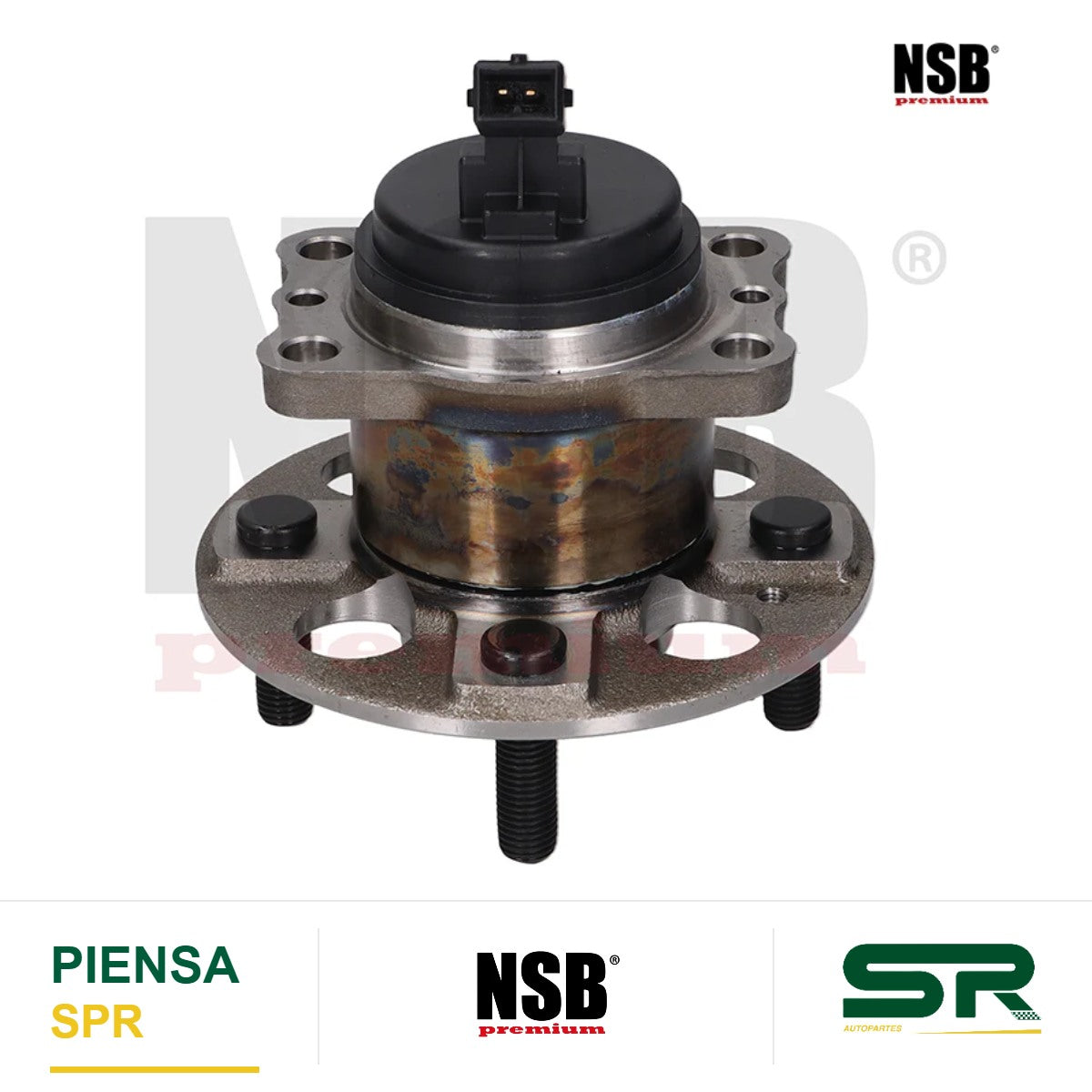 MAZA RUEDA TRASERA KIA K3 4L 1.6 LTS 2024-2026 KIA RIO II 4L 1.6 LTS 2018-2023 HYUNDAI ACCENT 4L 1.6 LTS 2018-2022 CON ABS 4 BIRLOS NSB