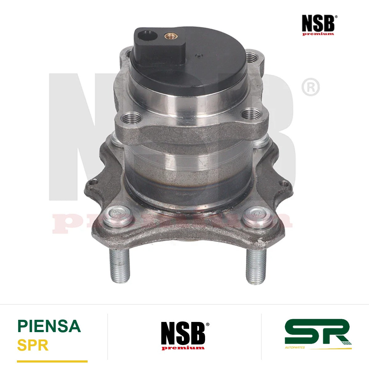 MAZA RUEDA TRASERA CHEVROLET AVEO 4L 1.5 LTS 2024-2025 CHEVROLET TRUCK GROOVE 4L 1.5 LTS 2022-2025 CON ABS 4 BIRLOS NSB