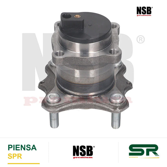 MAZA RUEDA TRASERA CHEVROLET AVEO 4L 1.5 LTS 2024-2025 CHEVROLET TRUCK GROOVE 4L 1.5 LTS 2022-2025 CON ABS 4 BIRLOS NSB