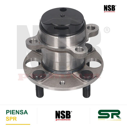 MAZA RUEDA TRASERA NISSAN VERSA 4L 1.6 LTS 2020-2024 NISSAN TRUCK KICKS 4L 1.6 LTS 2017-2024 CON ABS 4 BIRLOS NSB