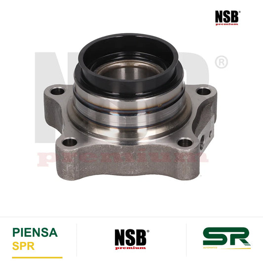 MAZA RUEDA TRASERA IZQUIERDA TOYOTA TRUCK HIACE 4L 2.8 LTS 2020-2024 TDI HIACE V6 3.5 LTS 2020-2024 TDI CON ABS 4 BARRENOS NSB