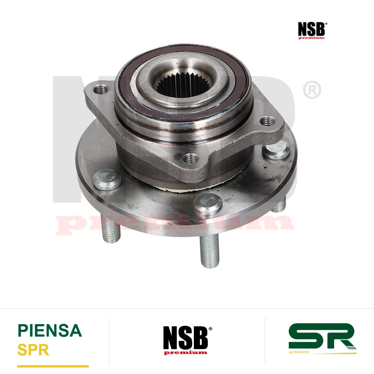 MAZA RUEDA DELANTERA DODGE AVENGER 2008-2014 CALIBER 2007-2012 CHRYSLER CIRRUS 2007-2010 SEBRING 2007-2010 CON ABS 5 BIRLOS NSB