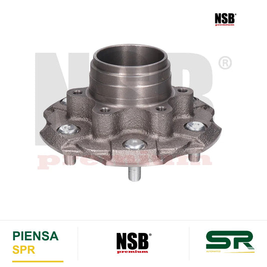 MAZA RUEDA DELANTERA NISSAN TRUCK 720 PICK UP 1984-2007 D21 PICK UP 4X2 1984-2008 D22 PICK UP 4X2 2009-2015 SIN ABS 6 BIRLOS NSB