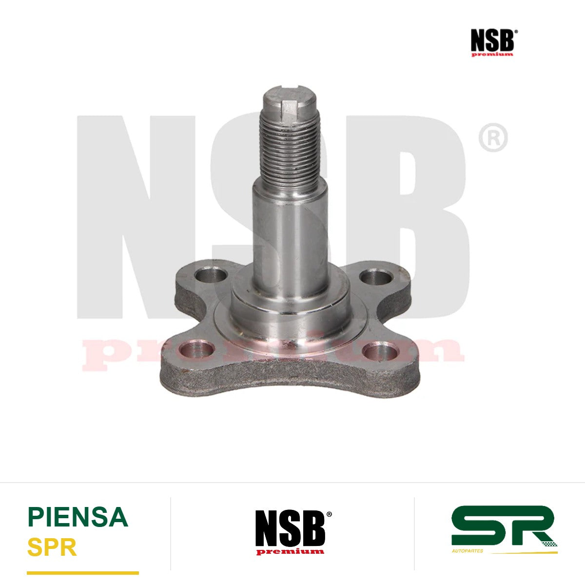 MAZA MUNON RUEDA TRASERA CHEVROLET AVEO II 4L 1.5 LTS 2018-2023 SIN ABS 4 BARRENOS DOHC 16 VALVULAS NSB