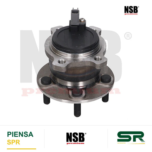 MAZA RUEDA TRASERA FORD TRUCK ESCAPE 4L 2.0 LTS 2013-2019 LINCOLN TRUCK MKC 4L 2.0 LTS 2015-2019 TURBO CON ABS 5 BIRLOS CON PARK ASSIST NSB