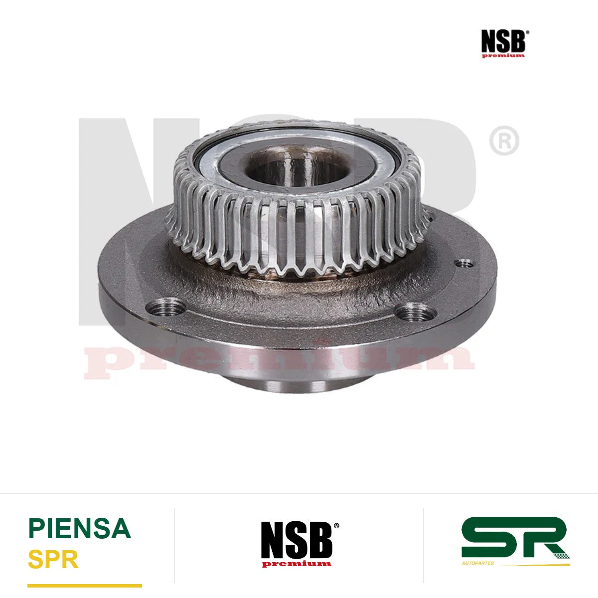 MAZA RUEDA TRASERA VOLKSWAGEN DERBY 2001-2009 SEAT IBIZA 2001-2002 CORDOBA 2001-2002 GOL 2013-2020 LUPO 1998-2004 EJE 28MM CON ABS 4 BARRENOS = VW847 NSB