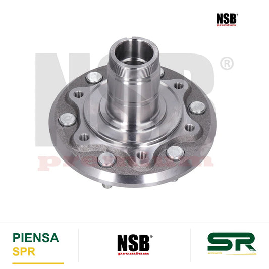MAZA RUEDA DELANTERA TOYOTA TRUCK HIACE 4L 2.7 LTS 2005-2019 SIN ABS 6 BIRLOS SIN BALERO NSB