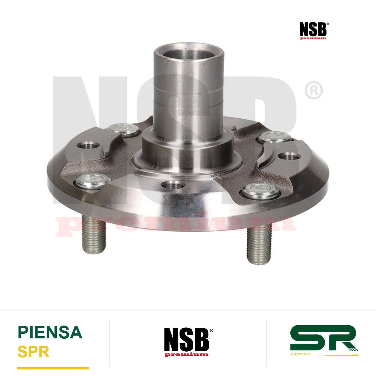 MAZA RUEDA DELANTERA CHEVROLET MATIZ 4L 1.0 LTS 2004-2015 SIN ABS 4 BIRLOS NSB