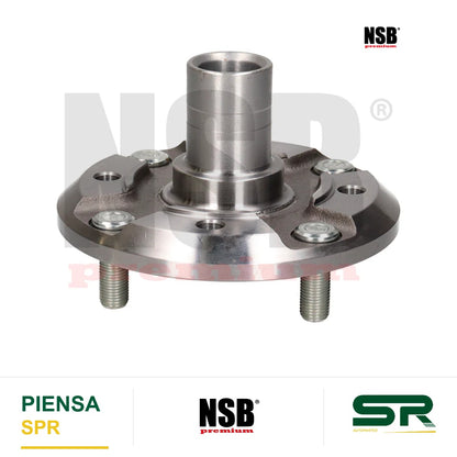 MAZA RUEDA DELANTERA CHEVROLET MATIZ 4L 1.0 LTS 2004-2015 SIN ABS 4 BIRLOS NSB