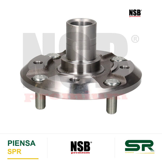 MAZA RUEDA DELANTERA CHEVROLET MATIZ 4L 1.0 LTS 2004-2015 SIN ABS 4 BIRLOS NSB