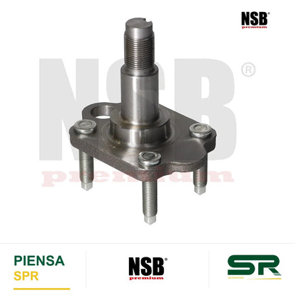 MAZA MUNON RUEDA TRASERA IZQUIERDA CHEVROLET AVEO 4L 1.6 LTS 2008-2018 SPARK 4L 1.2 LTS 2011-2017 BEAT 4L 1.2 LTS 2018-2021 PONTIAC G3 4L 1.6 LTS 2006-2009 4 BIRLOS NSB