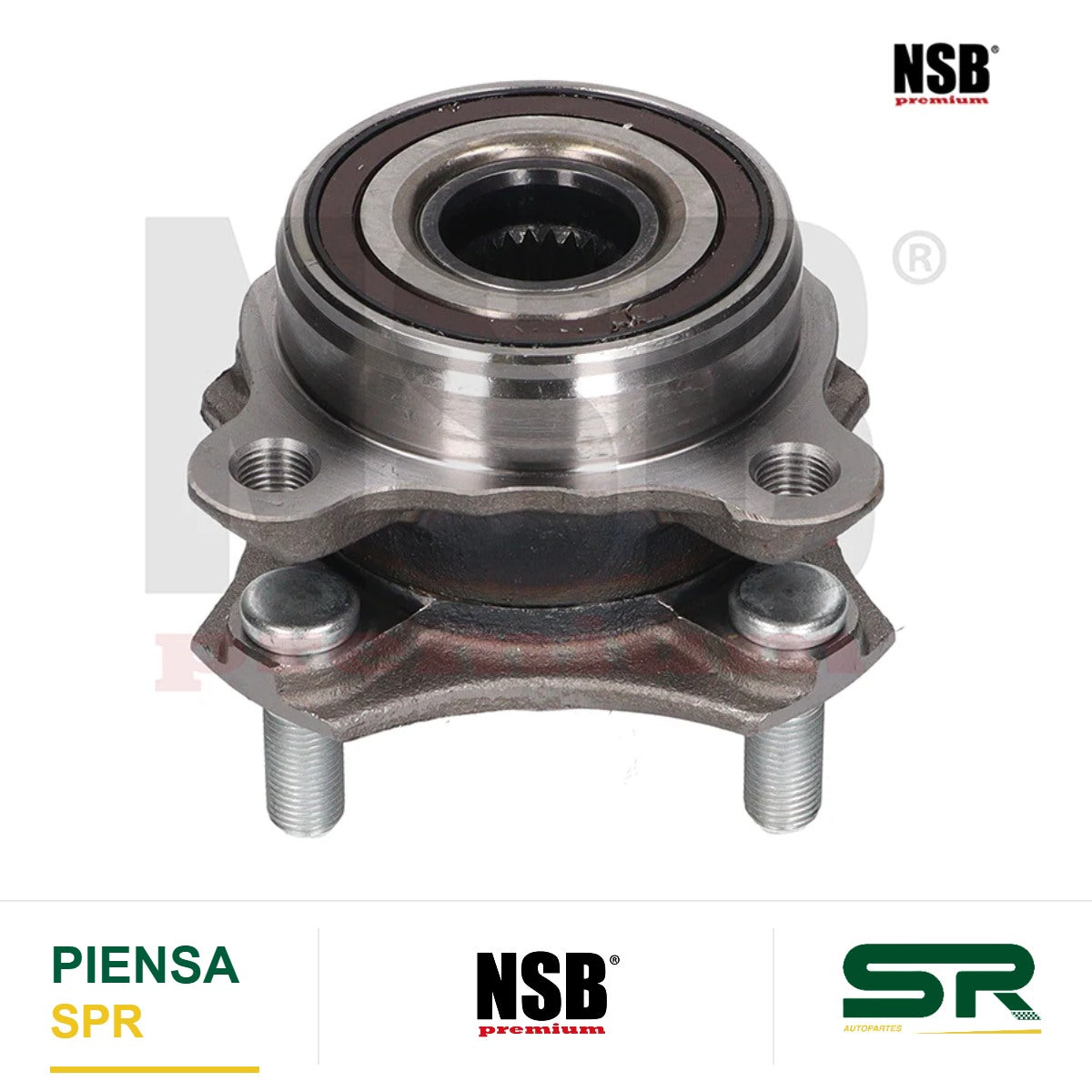 MAZA RUEDA DELANTERA SUZUKI SWIFT 4L 1.4 LTS 2018-2024 TURBO CON ABS 4 BIRLOS NSB