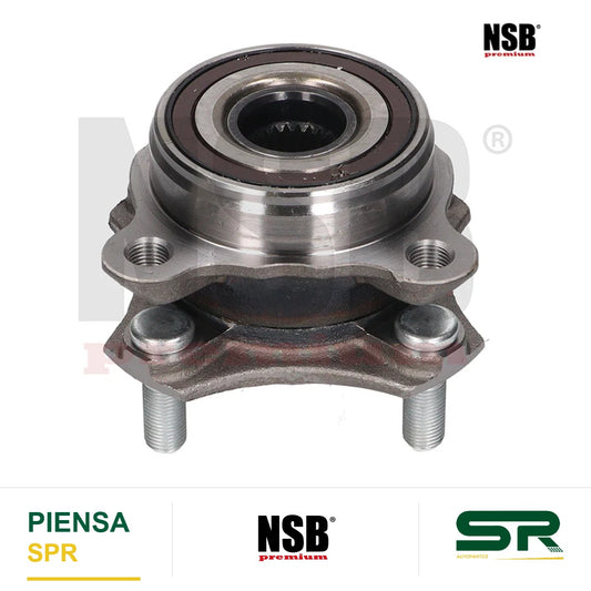 MAZA RUEDA DELANTERA SUZUKI SWIFT 4L 1.4 LTS 2018-2024 TURBO CON ABS 4 BIRLOS NSB