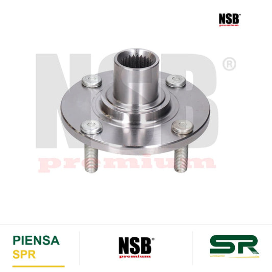 MAZA RUEDA DELANTERA FORD FIESTA 1998-2001 FIESTA BRASIL 2003-2010 FOCUS NORTE AMERICA 2000-2011 FORD TRUCK ECOSPORT 2004-2012 SIN ABS 4 BIRLOS SIN BALERO NSB
