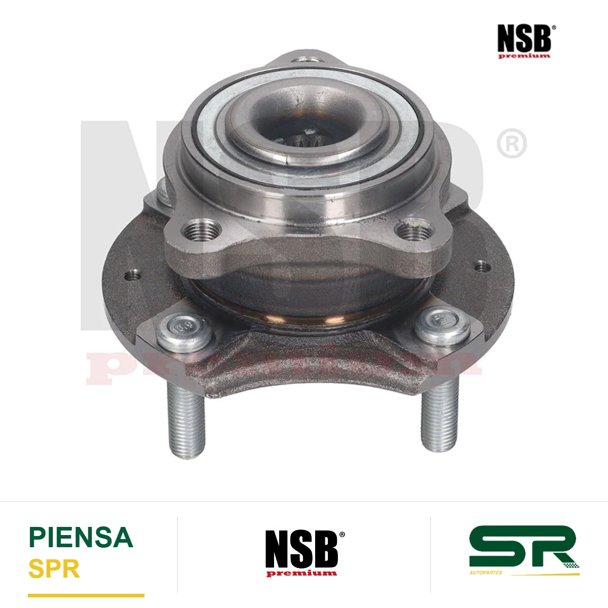 MAZA RUEDA DELANTERA CHEVROLET AVEO 4L 1.5 LTS 2024-2025 CHEVROLET TRUCK GROOVE 4L 1.5 LTS 2022-2025 CON ABS 4 BIRLOS NSB