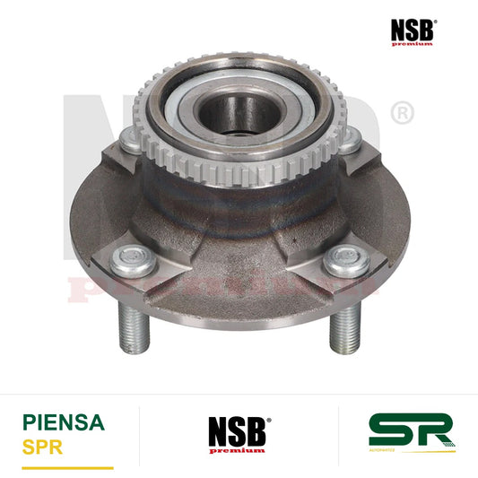 MAZA RUEDA DELANTERA CHEVROLET TRUCK TORNADO VAN 4L 1.5 LTS 2022-2024 BAIC TRUCK M50S 4L 1.5 LTS 2020-2022 CON ABS 4 BIRLOS NSB