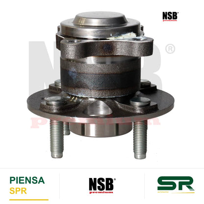MAZA RUEDA TRASERA CHEVROLET SPARK 4L 1.4 LTS 2016-2021 CON ABS 4 BIRLOS NSB