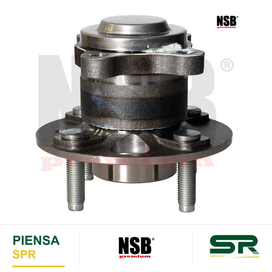 MAZA RUEDA TRASERA CHEVROLET SPARK 4L 1.4 LTS 2016-2021 CON ABS 4 BIRLOS NSB