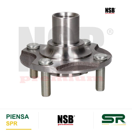MAZA RUEDA DELANTERA DODGE ATTITUDE 3L 1.2 LTS 2015-2023 MITSUBISHI MIRAGE 3L 1.2 LTS 2015-2023 SIN ABS 4 BIRLOS 24 ESTRIAS NSB