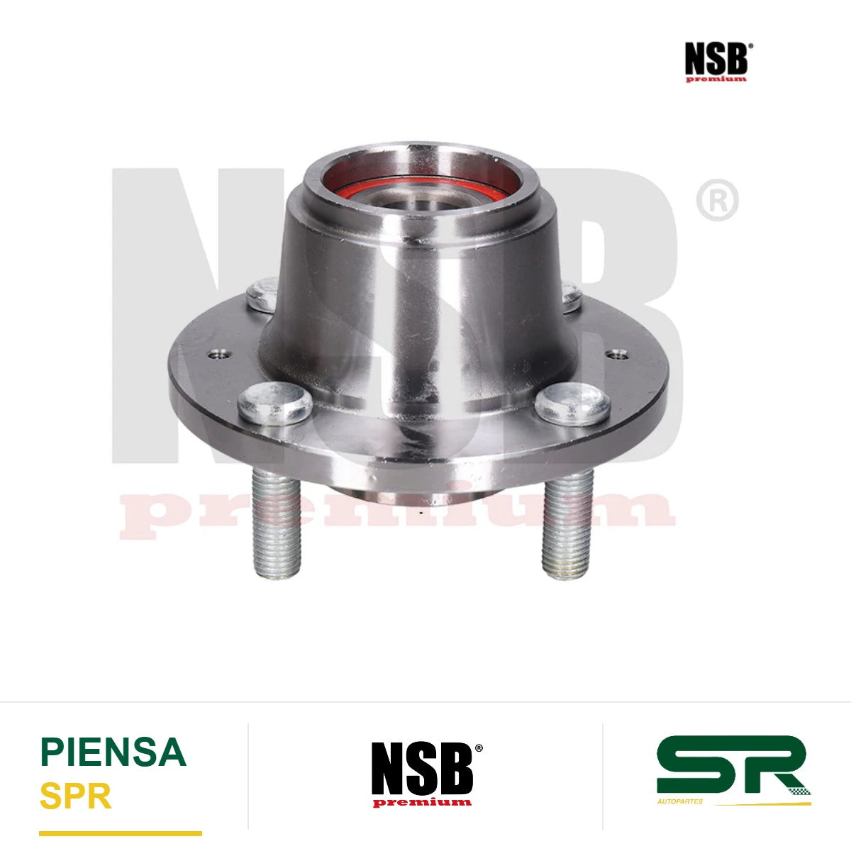 MAZA RUEDA TRASERA CHEVROLET AVEO 4L 1.6 LTS 2008-2018 BEAT 4L 1.2 LTS 2018-2021 SPARK 4L 1.2 LTS 2011-2017 PONTIAC G3 4L 1.6 LTS 2006-2009 SIN ABS 4 BIRLOS NSB