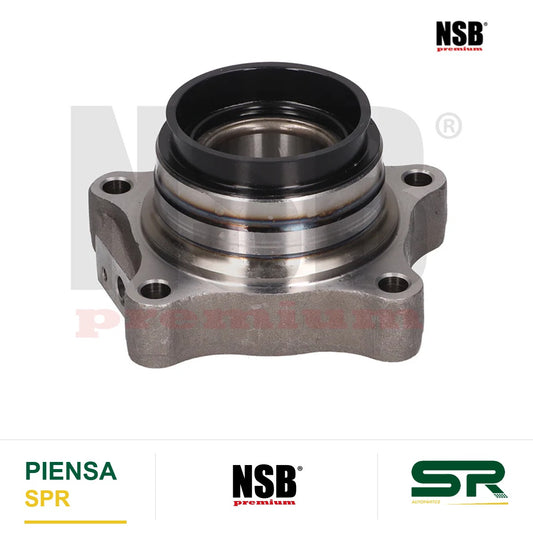 MAZA RUEDA TRASERA DERECHA TOYOTA TRUCK HIACE 4L 2.8 LTS 2020-2024 TDI HIACE V6 3.5 LTS 2020-2024 TDI CON ABS 4 BARRENOS NSB
