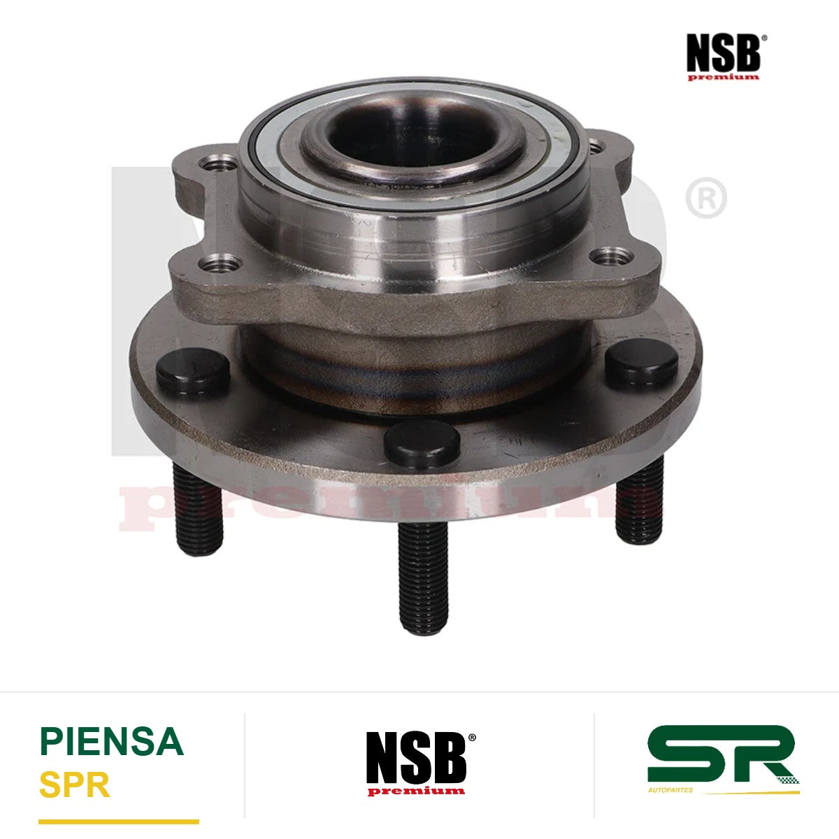 MAZA RUEDA DELANTERA DODGE AVENGER 4L 2.4 LTS 2007-2011 CHRYSLER SEBRING 4L 2.4 LTS 2007-2011 SIN ABS 5 BIRLOS NSB