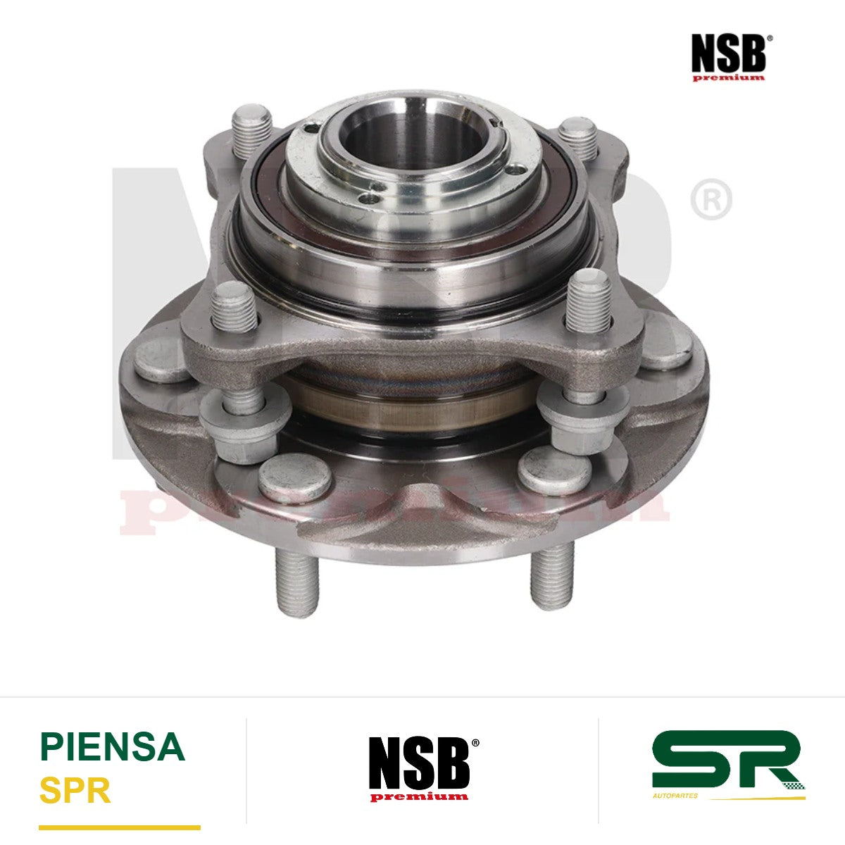 MAZA RUEDA DELANTERA TOYOTA TRUCK HILUX 4L 2.7 LTS 2006-2023 TACOMA 4L 2.7 LTS 2006-2023 4RUNNER 4L 2.7 LTS 2003-2023 FJ CRUISER 4L 2.7 LTS 2007-2009 CON ABS 6 BIRLOS NSB