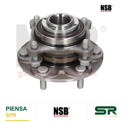 MAZA RUEDA DELANTERA TOYOTA TRUCK HILUX 4L 2.7 LTS 2006-2023 TACOMA 4L 2.7 LTS 2006-2023 4RUNNER 4L 2.7 LTS 2003-2023 FJ CRUISER 4L 2.7 LTS 2007-2009 CON ABS 6 BIRLOS NSB