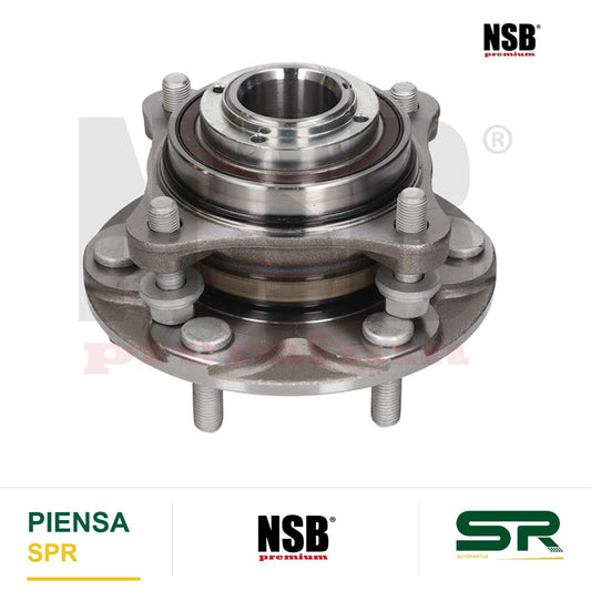 MAZA RUEDA DELANTERA TOYOTA TRUCK HILUX 4L 2.7 LTS 2006-2023 TACOMA 4L 2.7 LTS 2006-2023 4RUNNER 4L 2.7 LTS 2003-2023 FJ CRUISER 4L 2.7 LTS 2007-2009 CON ABS 6 BIRLOS NSB
