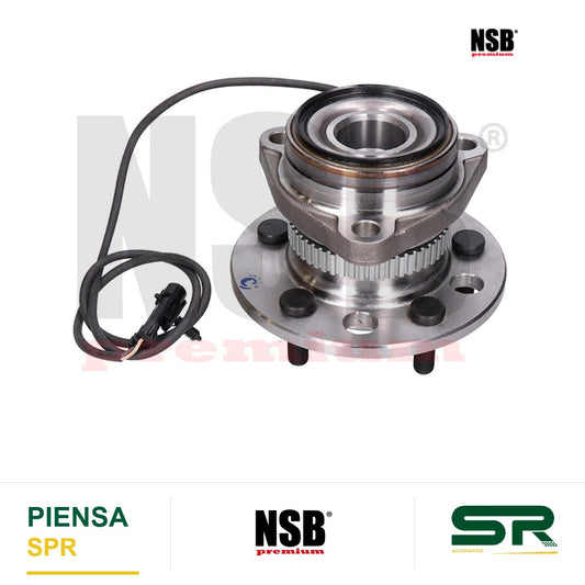 MAZA RUEDA DELANTERA CHEVROLET TRUCK ASTRO 4X4 V6 4.3 LTS 1990-1994 GMC TRUCK SAFARI 4X4 V6 4.3 LTS 1990-1994 CON ABS 5 BIRLOS NSB