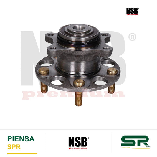 MAZA RUEDA TRASERA HONDA CIVIC 4L 1.3 LTS 2006-2011 CIVIC 4L 1.8 LTS 2006-2011 CIVIC 4L 2.0 LTS 2006-2011 CON ABS 5 BIRLOS NSB