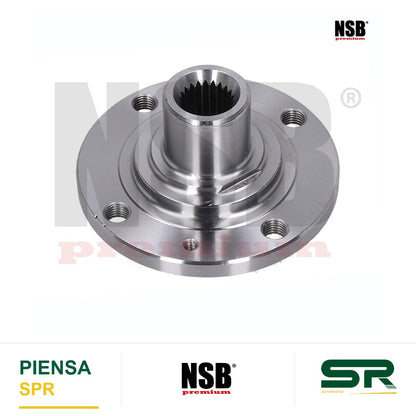 MAZA RUEDA DELANTERA VOLKSWAGEN POINTER 1999-2009 GOL 2009-2020 VOLKSWAGEN TRUCK SAVEIRO 2010-2020 SIN ABS 4 BARRENOS = MV4076 = VW377 NSB