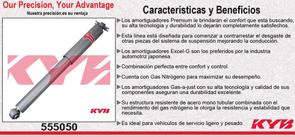 AMORTIGUADOR TRASERO GAS-A-JUST HUMMER H3 (2006-2010) - H3T (2009-2010}. KYB