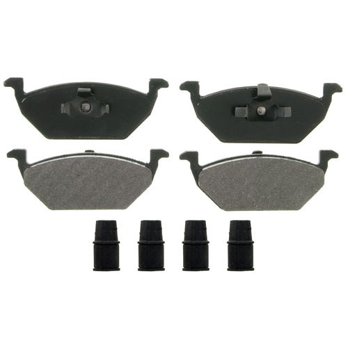 BALATA SEMIMETÁLICA DELANTERA AUDI A3 2001-2004 / VOLKSWAGEN BEETE 1999-2011 / CROSSFOX 2007-2013 / GOLF GTI 2001-2003 / GOLF A4 2000-2005 / JETTA A3 98 / JETTA A4 2000-2012 / JETTA CITY 2007-2010 / JETTA CLASICO 2008-2015 / JETTA EUROPA 2008-2010 WAGNER