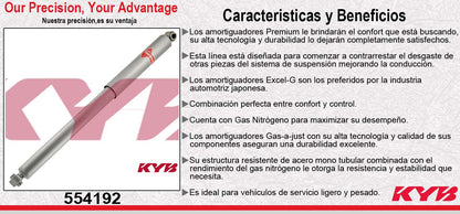 AMORTIGUADOR TRASERO GAS-A-JUST FORD. F-550 SUPER DUTY (2008-2010) KYB