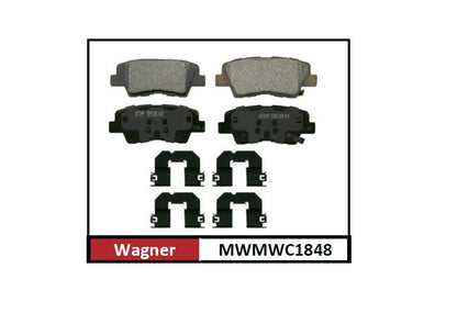 BALATA CERÁMICA TRASERA HYUNDAI TUCSON 2016-2018 / KIA SPORTAGE 2017-2019 WAGNER