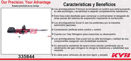 AMORTIGUADOR DELANTERO DERECHO GAS EXCEL-G CHEV CAPTIVA (2008-2010) KYB