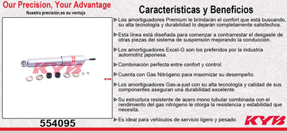 AMORTIGUADOR DELANTERO GAS-A-JUST HYUNDAI H-100 CHASIS (2006-2011) KYB