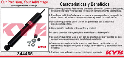 AMORTIGUADOR DELANTERO GAS EXCEL-G CHEV COLORADO / CANYON 4X2 Y 4X4 (2004-2011) KYB