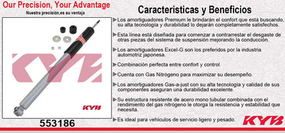 AMORTIGUADOR TRASERO GAS-A-JUST MERCEDES BENZ CLASE C (1996-2000) KYB