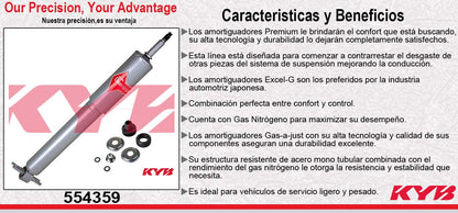 AMORTIGUADOR DELANTERO GAS-A-JUST DODGE RAM 2500 (10) - RAM 3500 (10) KYB