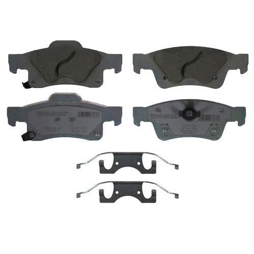 BALATA CERÁMICA TRASERA DODGE DURANGO 2011-2014 ; JEEP GRAND CHEROKEE 2011-2015 WAGNER