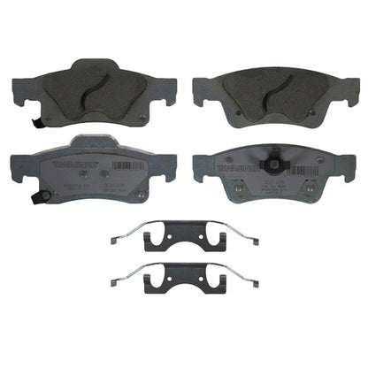 BALATA CERÁMICA TRASERA DODGE DURANGO 2011-2014 ; JEEP GRAND CHEROKEE 2011-2015 WAGNER