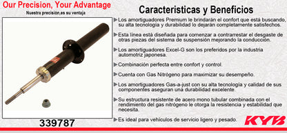 AMORTIGUADOR DELANTERO DERECHO GAS EXCEL-G BMW X5 (E70) 7 PASAJEROS (2007-2010) KYB