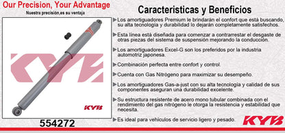 AMORTIGUADOR GAS-A-JUST AMORTIGUADOR KYB