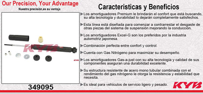 AMORTIGUADOR TRASERO GAS EXCEL-G ACURA. RDX (2007-2012) KYB