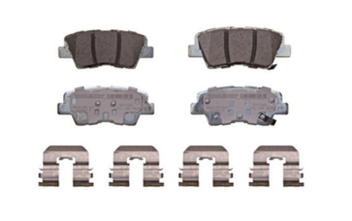 BALATA CERÁMICA TRASERA DODGE ATTITUDE 2012-2015 / HYUNDAI ACCENT 2012-2015 / AZERA 2010-2014 / ELANTRA 2011-2012 / SONATA 2008-2015 / KIA AMANTI 2007-2009 / OPTIMA 2011-2014 / SOUL 2010-2013 / SPORTAGE L4 2 0 / 2 4 2021-2022 WAGNER