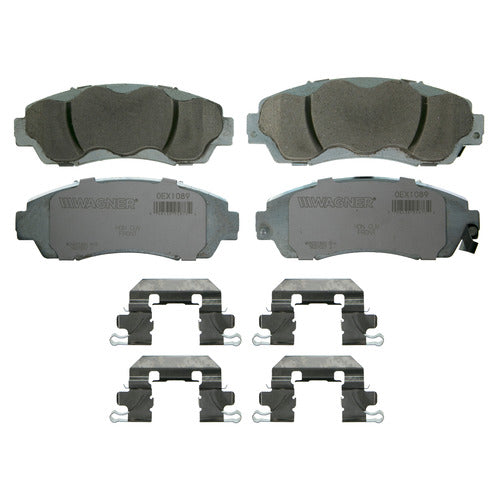BALATA CERÁMICA DELANTERA ACURA RDX 2007-2009 ; ACURA RDX AWD 2010-2011 ; ACURA RDX FWD 2010-2011 ; HONDA CROSSTOUR AWD; FWD 2010-2011 ; HONDA CROSSTOUR FWD EXL 2012-2012 ; HONDA CR-V 2007-2011 ; HONDA ODYSSEY 2005-2010 WAGNER