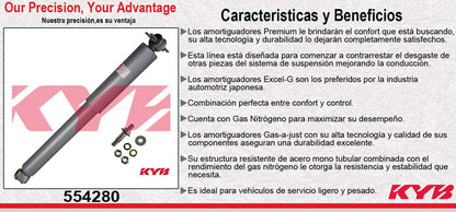 AMORTIGUADOR TRASERO GAS-A-JUST CHEV CAPRICE (1976-1996) - EL CAMINO (1968-1977) KYB