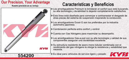 AMORTIGUADOR TRASERO GAS-A-JUST JEEP GRAND CHEROKEE - WAGONNER (1999-2004) KYB